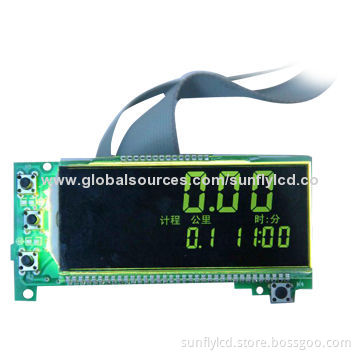 Factory 7-segment LCD display